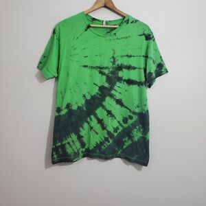 Custom Upcycled Ice Tie Dyed Tee